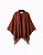 PONCHO TRICOT FRANJA TERRACOTA - Imagem 4
