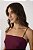 TOP PEPLUM ALÇAS REGULAVEIS VINHO - Imagem 2