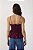 TOP PEPLUM ALÇAS REGULAVEIS VINHO - Imagem 4