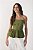 TOP PEPLUM ALÇAS REGULAVEIS VERDE - Imagem 1