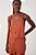 BLUSA LINHO QUADRADINHA MARROM - Imagem 2