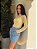 BLUSA EM RENDA AMARELA - Imagem 1