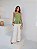BLUSA  PEPLUM  CORAÇÃO PISTACHE - Imagem 2