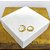 Argola mini jateada - banhado a ouro 18k - Imagem 3