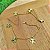 Pulseira de Florzinhas - Banhado a Ouro 18k - Imagem 1