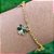 Pulseira de Florzinhas - Banhado a Ouro 18k - Imagem 3