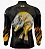 CAMISETA DE PESCA KING UV+50 KFF650N DOURADO - Imagem 2