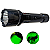LANTERNA RECARREGÁVEL LUZ VERDE 3W CRS-8001 24CM - Imagem 1