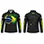 CAMISA DE PESCA INFANTIL NEW FISHER BANDEIRA BRASIL UV - (NF54i) - Imagem 2