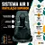 MOCHILA CARGO AIR X 60L RIPSTOP 600D C/ CAPA DE CHUVA VERDE - Imagem 4