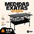 MESA DOBRÁVEL FRADE GT 120 PRETA NTK - Imagem 3