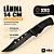 CANIVETE 27CM CABO EM MADEIRA KN6 PRETO NTK - Imagem 4