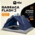 BARRACA MONTAGEM AUTOMÁTICA FLASH 3 PESSOAS 1.500MM NTK - Imagem 7