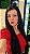 PERUCA FRONT LACE ANDREZZA CABELO ORGÂNICO CASTANHO ESCURO 80 cm - Imagem 2