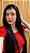 PERUCA FRONT LACE ANDREZZA CABELO ORGÂNICO CASTANHO ESCURO 80 cm - Imagem 1
