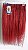 APLIQUE FIO INVISIVEL/TIC TAC CABELO HUMANO MALASIANO VERMELHO 53CM 1 - Imagem 3