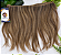 CABELO HUMANO BRASILEIRO LOIRO GRISALHO ACINZENTADO 25CM PERSONALIZADO 89 - Imagem 1