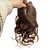 Protese capilar feminina jussara cabelo humano cacheado - Imagem 9