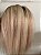 Prótese capilar Joyce Mulher cabelo humano loira raiz esfumada - Imagem 6