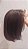 Peruca Alice Cabelo humano cor castanho médio corte curto chanel - Imagem 2
