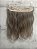 Aplique de cabelo humano loiro claro acinzentado mais volume cod 203 - Imagem 2