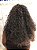 Peruca lace Natalia cacheada 50 cm cabelo organico preto - Imagem 3