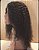 PERUCA LACE DANIELE CABELO HUMANO CACHEADO CASTANHO ESCURO - Imagem 4