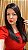 PERUCA FRONT LACE DINAMARA CASTANHO ESCURO CABELO ORGANICO - Imagem 1