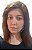 Peruca Crislaine cabelo humano front lace castanho claro - Imagem 6