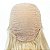 Peruca Sheila Loira Natural Front Lace Cabelos Humanos - Imagem 2