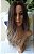Peruca Rayssa cabelo organico ombre hair loira platinada 70cm naturalidade ondulada - Imagem 9