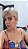 PERUCA MARIZA CABELO ORGÂNICO LOIRA - Imagem 2