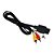 Cabo AV / RCA para Super Nintendo / Nintendo 64 / Game Cube - Imagem 2