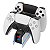 Base Carregadora Dupla compatível com Controle PS5 com LED Indicador e Carregamento Rápido USB - Imagem 2