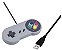 Controle USB estilo Snes Super Nintendo para PC, Mac, Raspberry Pi - Imagem 2