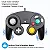 Controle preto com fio compatível com Nintendo GameCube e Nintendo Wii - Imagem 4