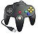 Controle USB com fio inspirado no Nintendo 64 (N64) para PC - Imagem 1