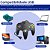 Controle USB com fio inspirado no Nintendo 64 (N64) para PC - Imagem 2