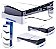 Suporte horizontal Compativel com PS5 Slim / PS5 Pro com 4 Portas USB'S - Imagem 1
