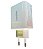 Carregador Basike Turbo Gan 65w 3 Portas (2 Tipo C + 1 USB) - Branco - Imagem 3