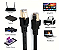 Cabo de Rede Gamer CAT8 RJ45 40Gbps 2000MHz Playstation Xbox Nintendo Switch PC - Imagem 3