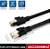 Cabo de Rede Gamer CAT8 RJ45 40Gbps 2000MHz Playstation Xbox Nintendo Switch PC - Imagem 4