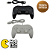 Controle Clássico Pro Compatível com Nintendo Wii - Modelo Com Fio (Conexão via Wii Remote) - Imagem 1