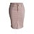 Saia Plus Size Jeans Brim Rosê - Imagem 1
