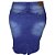 Saia Plus Size Jeans Azul NM517 - Imagem 3
