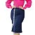 Saia Midi Jeans com botões Moda Evangélica - Imagem 2