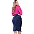 Saia Midi Jeans com botões Moda Evangélica - Imagem 5