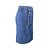 Saia Jeans Midi Moda Evangélica Com recortes NM788 - Imagem 1