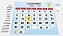 Calendário Educativo com Peças Móveis e Marcadores de Clima - Imagem 1