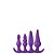 KIT  PLUG ANAL SILICONE 4 UNIDADES - IMPORTADOS - Imagem 2